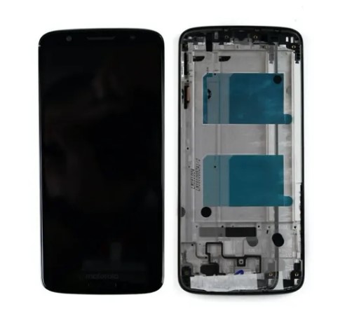 Tela Display Moto G6 Plus TV XT1926 Preto com Aro AMOLED - Central das